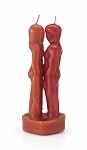 Union Face to Face Image Candles, Red, Each
