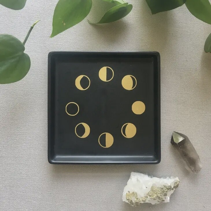 Moon Flow Square Catchall Dish