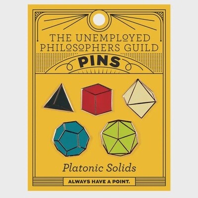 Platonic Solid Pins