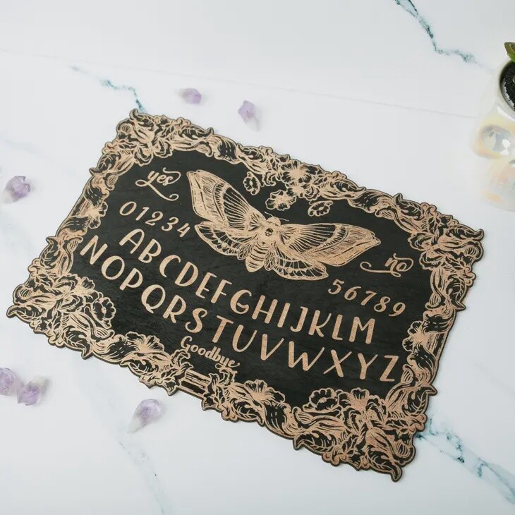 Moth Floral Spirit Board