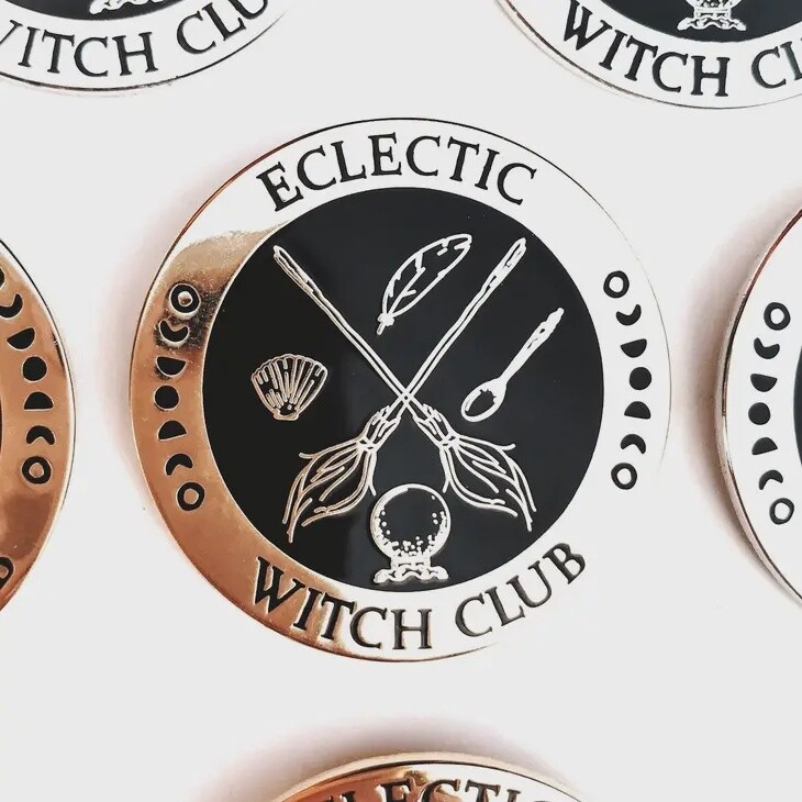 Eclectic Witch Club Pin