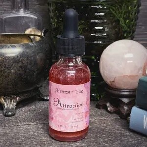 Attraction Ritual Oil | Altar Oil | Spellcrafting | Witchcraft | Manifestation | Candle Dressing Oil | Pagan | Love &amp; Attraction Ritual
