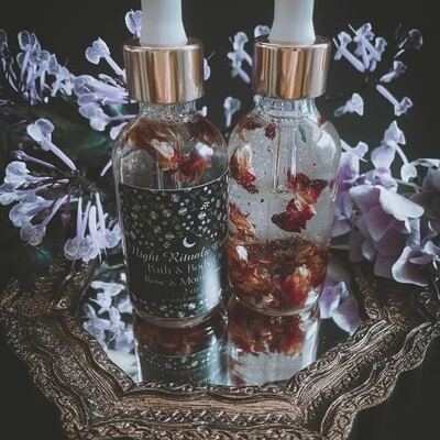 Adore Me: Moonflower & Rose Bath & Body Oil