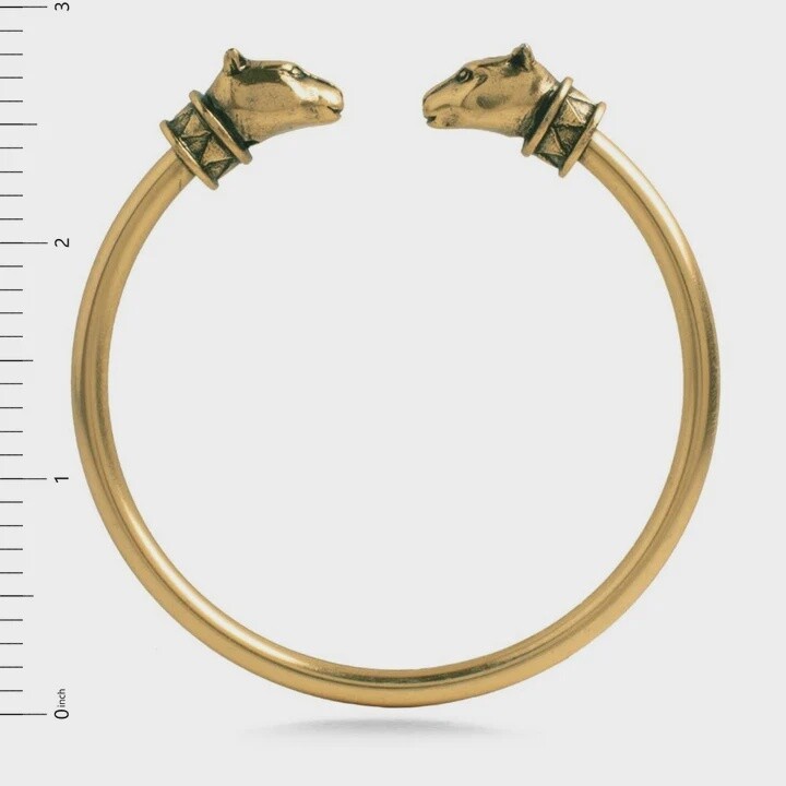Gold Egyptian Cat Bracelet