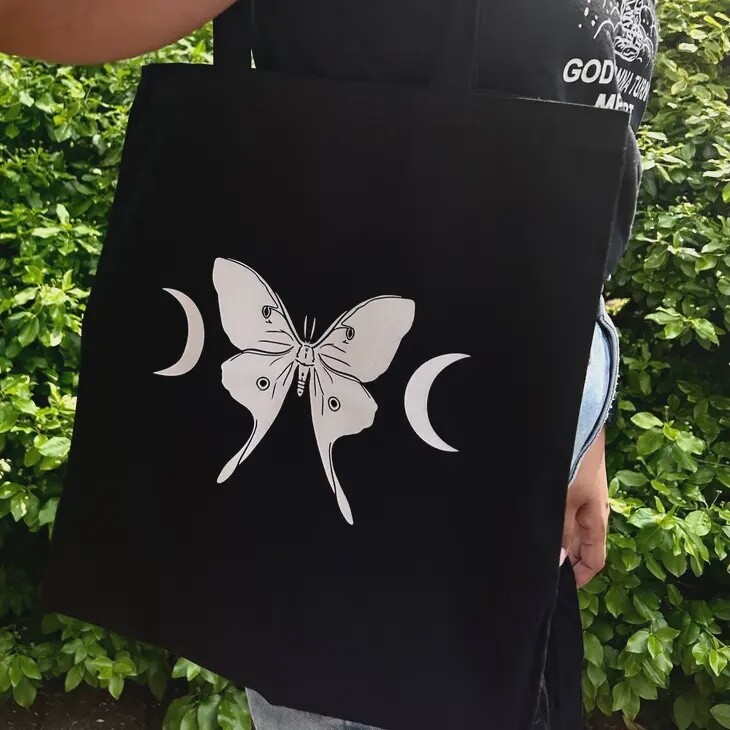 Tote Bag - &quot;Luna Moth&quot;