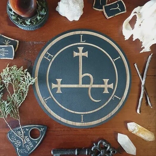 Lilith Sigil Enochian Altar Tile