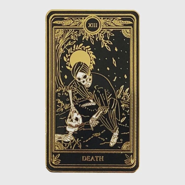 Hard-Enamel Pin - &quot;Death&quot;