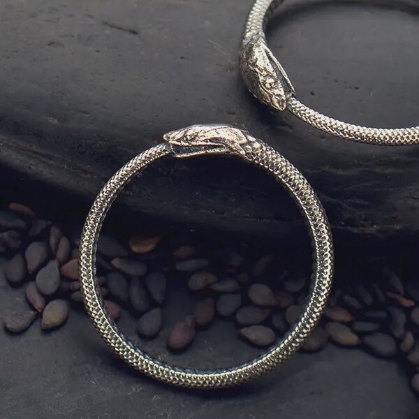 Ouroboros Snake Ring
