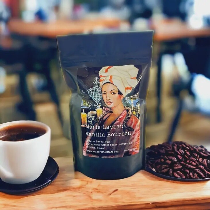 Marie Laveau Vanilla Bourbon Flavored Coffee