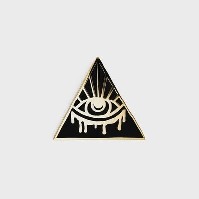Evol-Eye Logo Pin Black