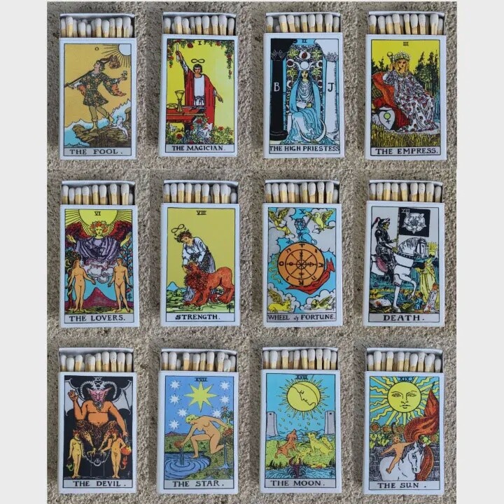 Tarot Matchboxes