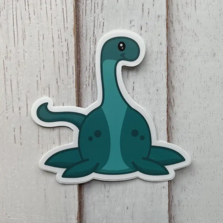 Lochness Die-Cut Sticker 3&quot;