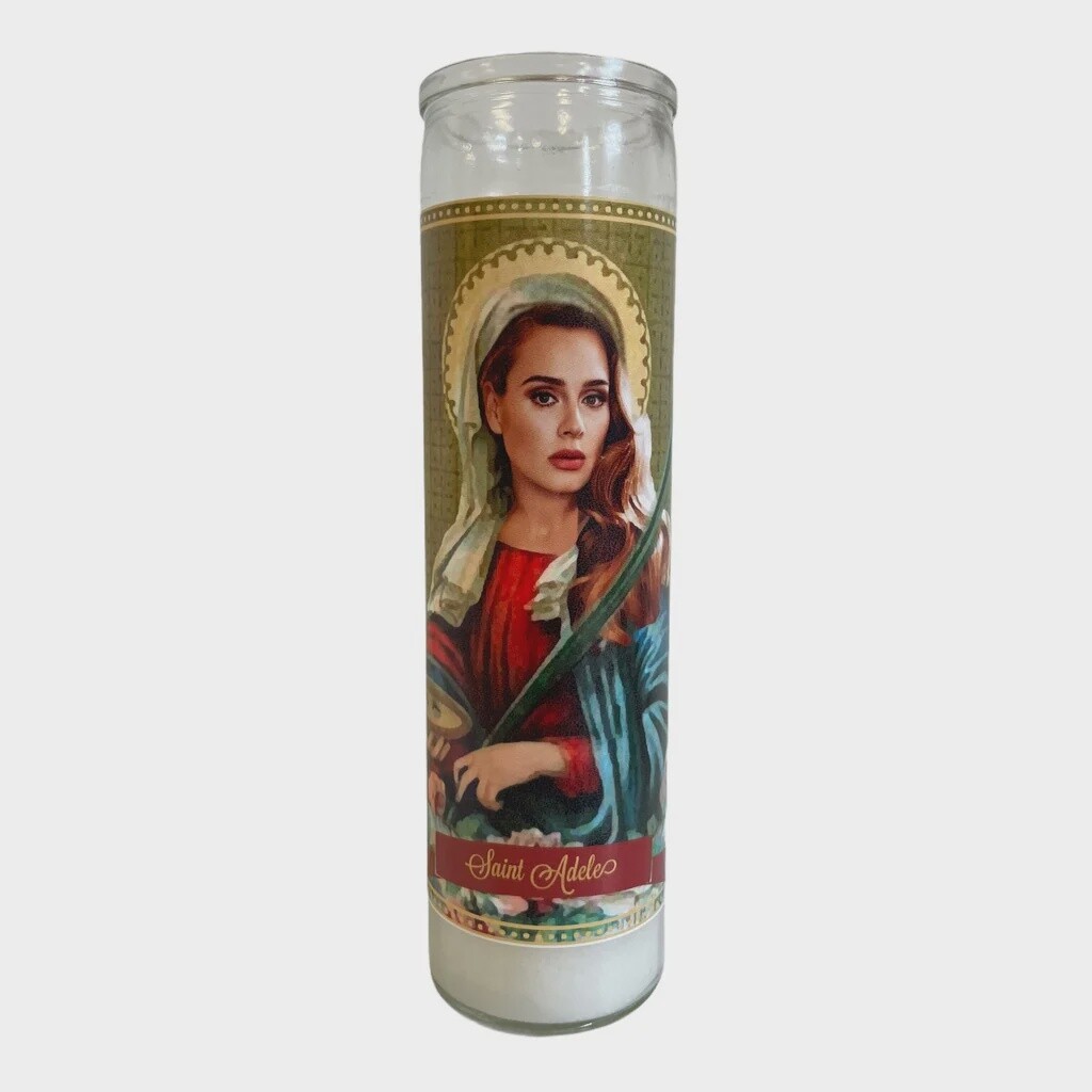 Celebrity Saint Candles