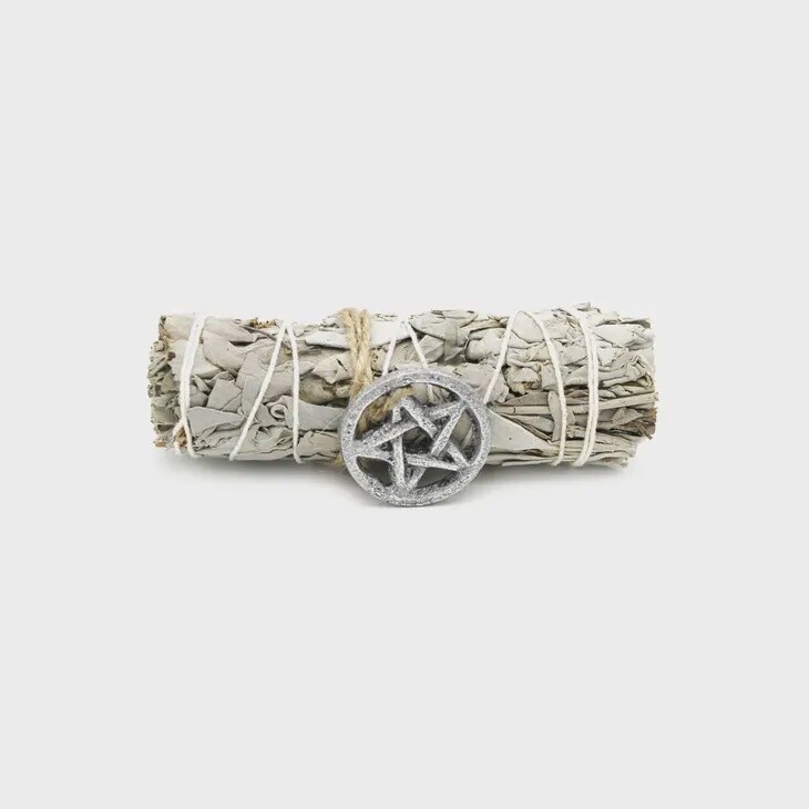 White Sage with Pentacle 4&quot;