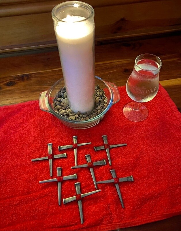 Coffin Nail Cross