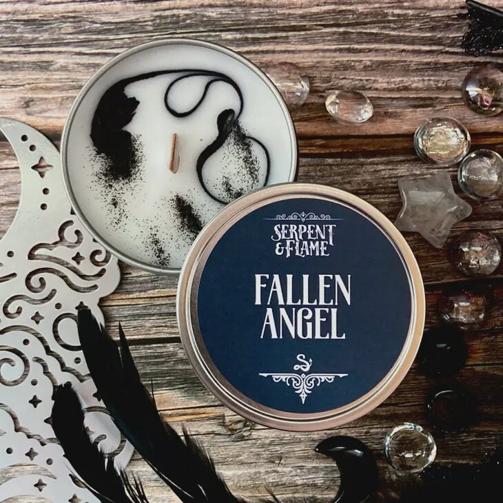 Serpent and Flame Candles