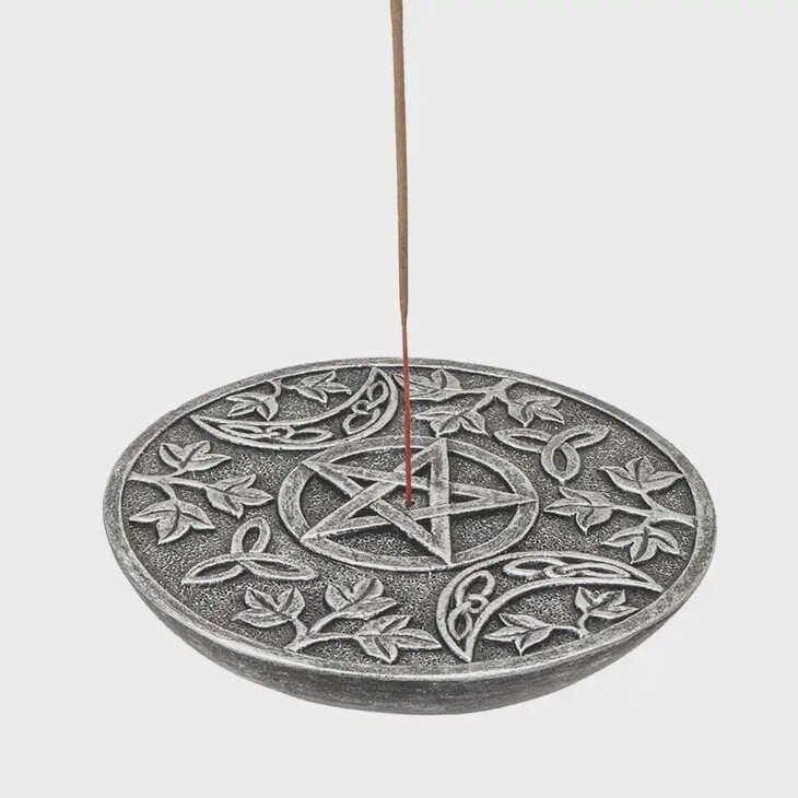 Triple Moon Incense Burner