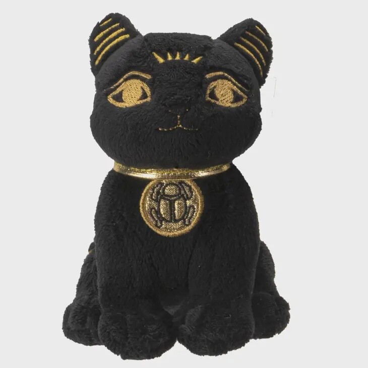 Egyptian Black Bastet Cat Stuffed