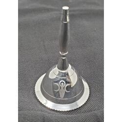 Goddess Silver Plated Altar Bell - 3&quot;H