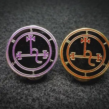 Goetic Impressions Enamel Pins