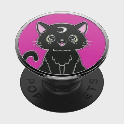 PopSockets Phone Grip - Enamel Black Cat Magic