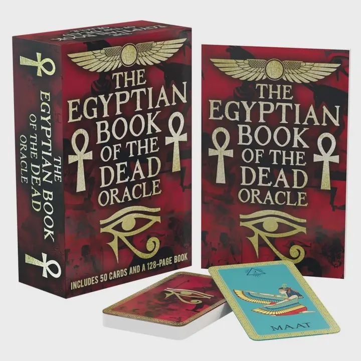 Egyptian Book of the Dead: Oracle Book and Card Deck