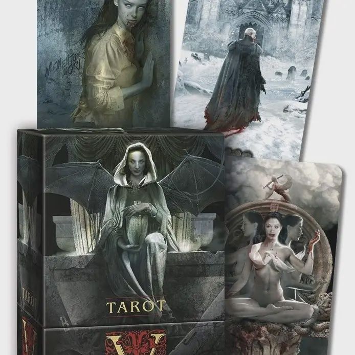 Tarot V Cards By Alejandro Colucci - Vampire Theme