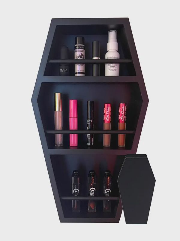 Coffin Makeup Organizer Set