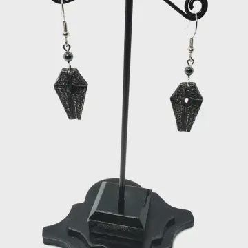 Coffin Earrings
