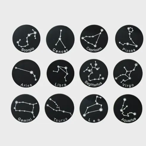 Zodiac Enamel Pins