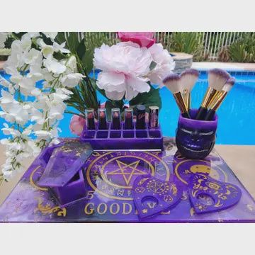 Ouija Board Make Up Organizer | Jewelry Tray | Perfume Tray