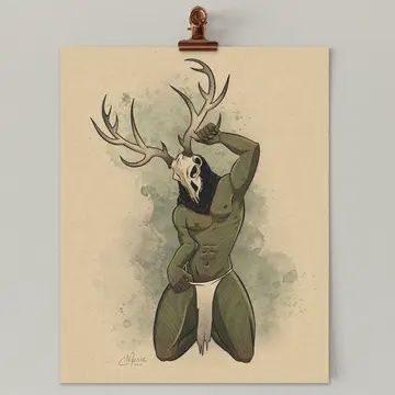 Elissa Marie 8X10 Art Prints, Name: Leshy