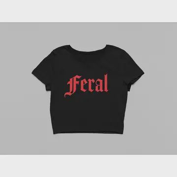 Feral Crop Top