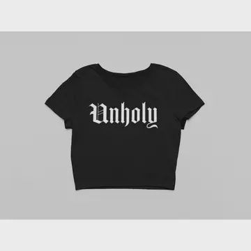 Unholy Crop Top