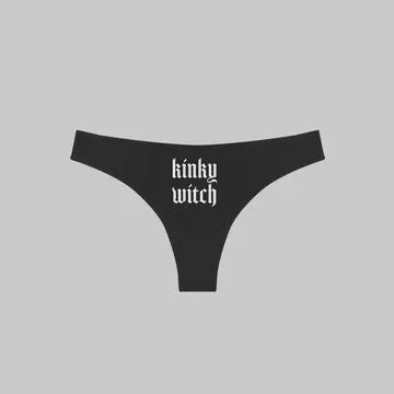 Gothic Alt Lingerie, Kinky Witch Thong