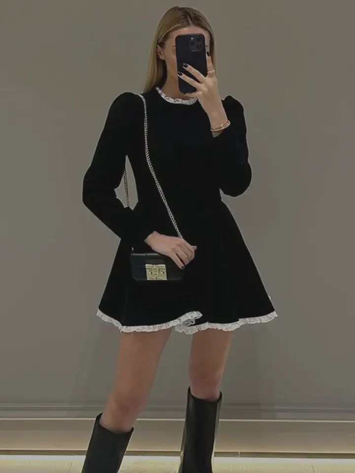 Lace Mini Dress