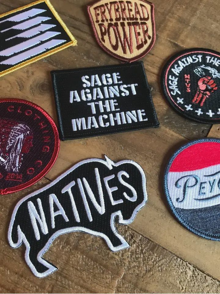 Indigenous Iron On Patches