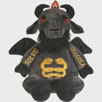 Witchy Plushies, Name: Baphomet Stuffed Plushie