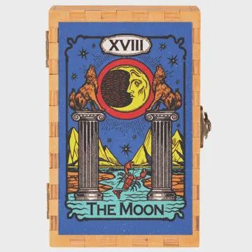 Tarot Card Boxes, Name: The Moon Tarot Card Box
