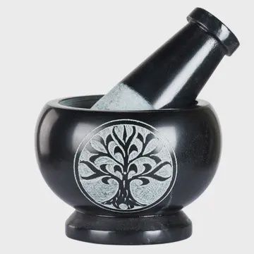 Tree of Life Mortar &amp; Pestle