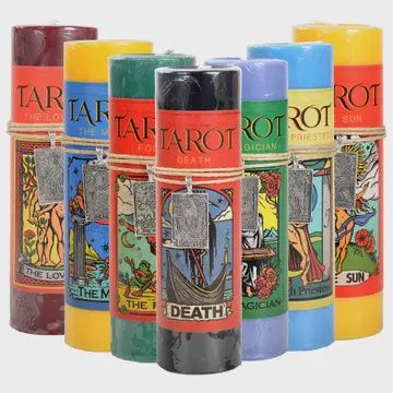 Tarot Pendant Candles