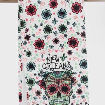 Sugar Skull Kitchen Towel