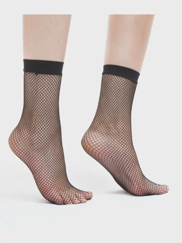 Fishnet Ankle Socks