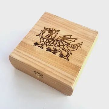 Engraved Wooden Keepsake Box