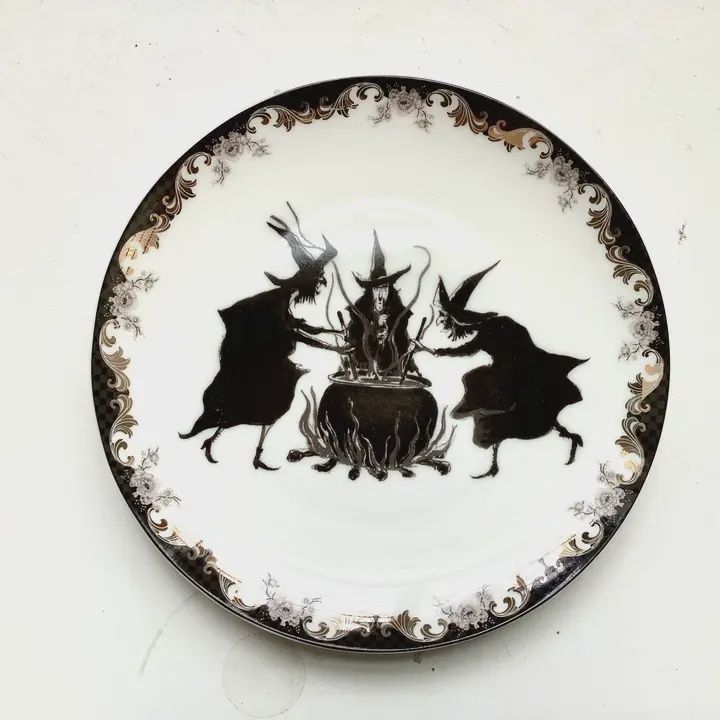 Salem Witches Dinner Plate