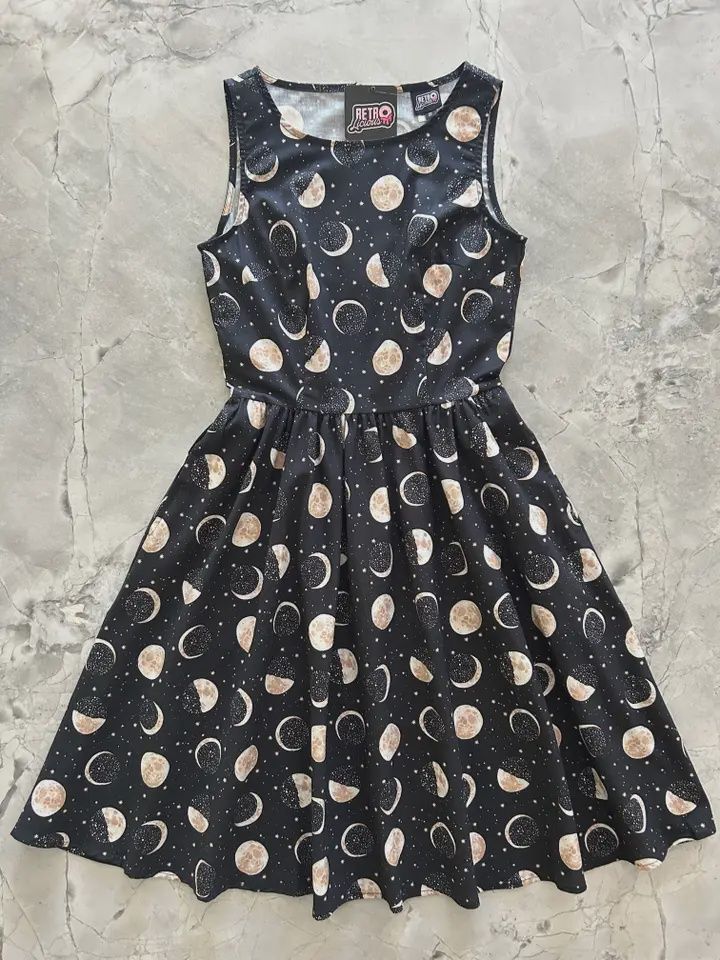 Moon Vintage Dress