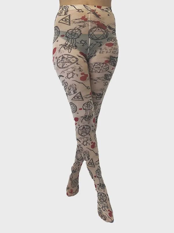 Ritual Printed Tights