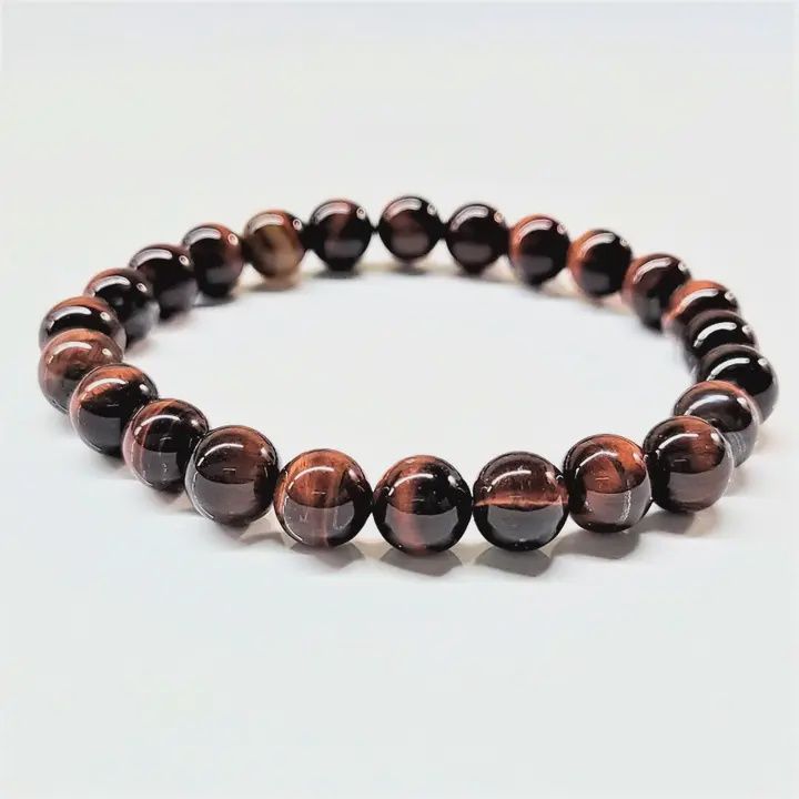 Beaded Bracelets | Red Tiger Eye