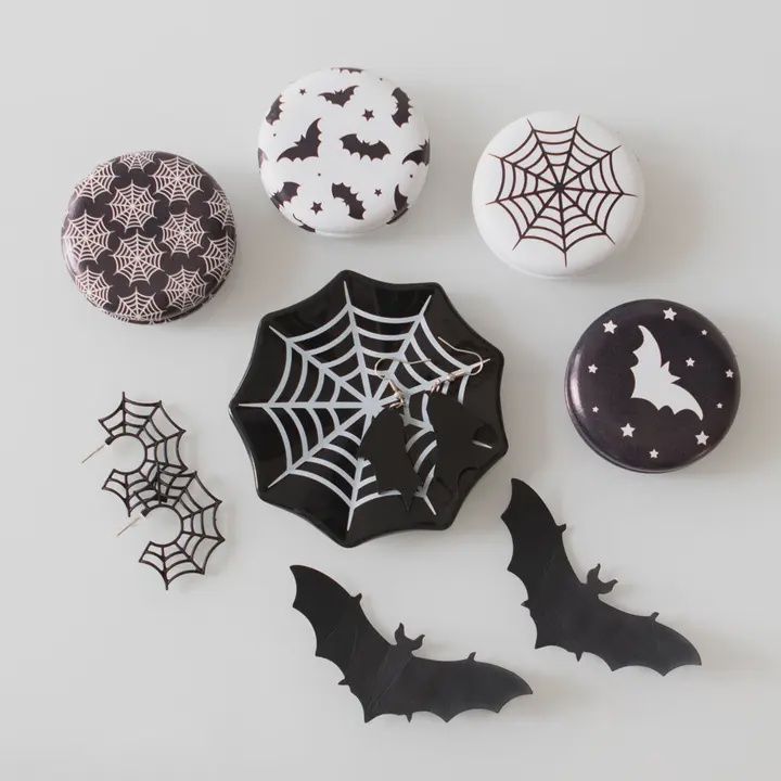 Gothic Bat &amp; Spiderweb Compact