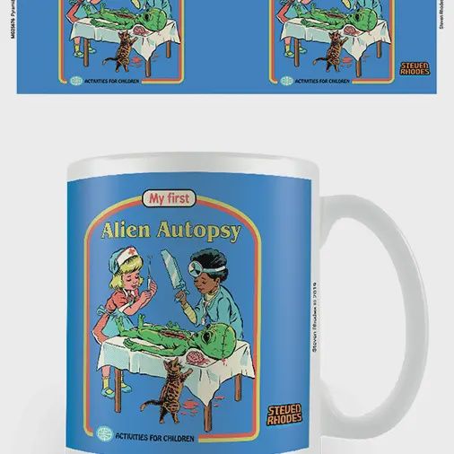 Steven Rhodes Alien Autopsy 11oz Mug